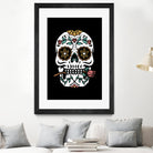 Mexican Skull by Afif Quilimo on GIANT ART - black digital drawing