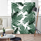 Tropical Banana Leaves Pattern #3 #tropical #decor #art by Anita & Bella Jantz on GIANT ART - green photo illustration