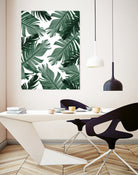 Tropical Banana Leaves Pattern #3 #tropical #decor #art by Anita & Bella Jantz on GIANT ART - green photo illustration