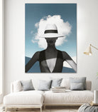 Beauty and the cloud ... by Menelaos Trompoukis on GIANT ART - blue digital painting