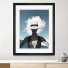 Beauty and the cloud ... by Menelaos Trompoukis on GIANT ART - blue digital painting