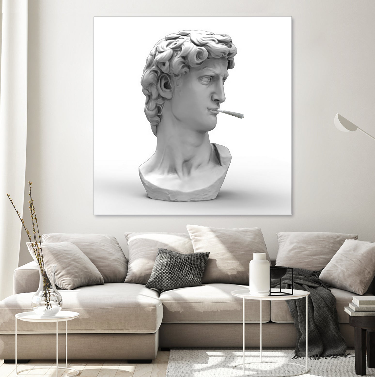 DOOBIE DAVID copy by Michael Benisty on GIANT ART - white digital drawing