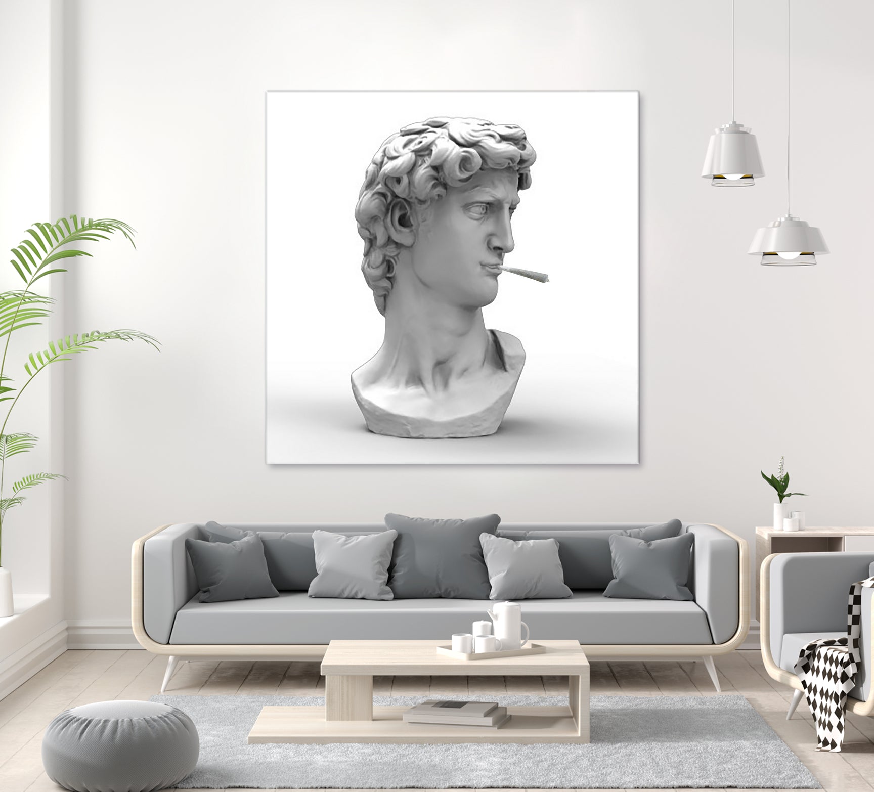 DOOBIE DAVID copy by Michael Benisty on GIANT ART - white digital drawing