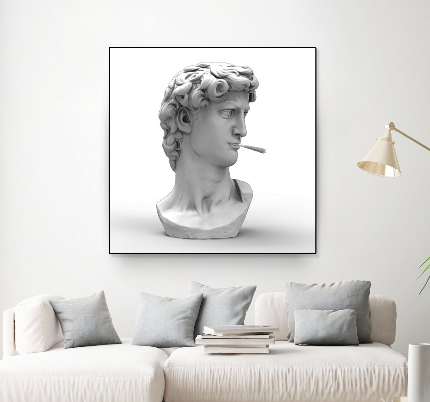 DOOBIE DAVID copy by Michael Benisty on GIANT ART - white digital drawing