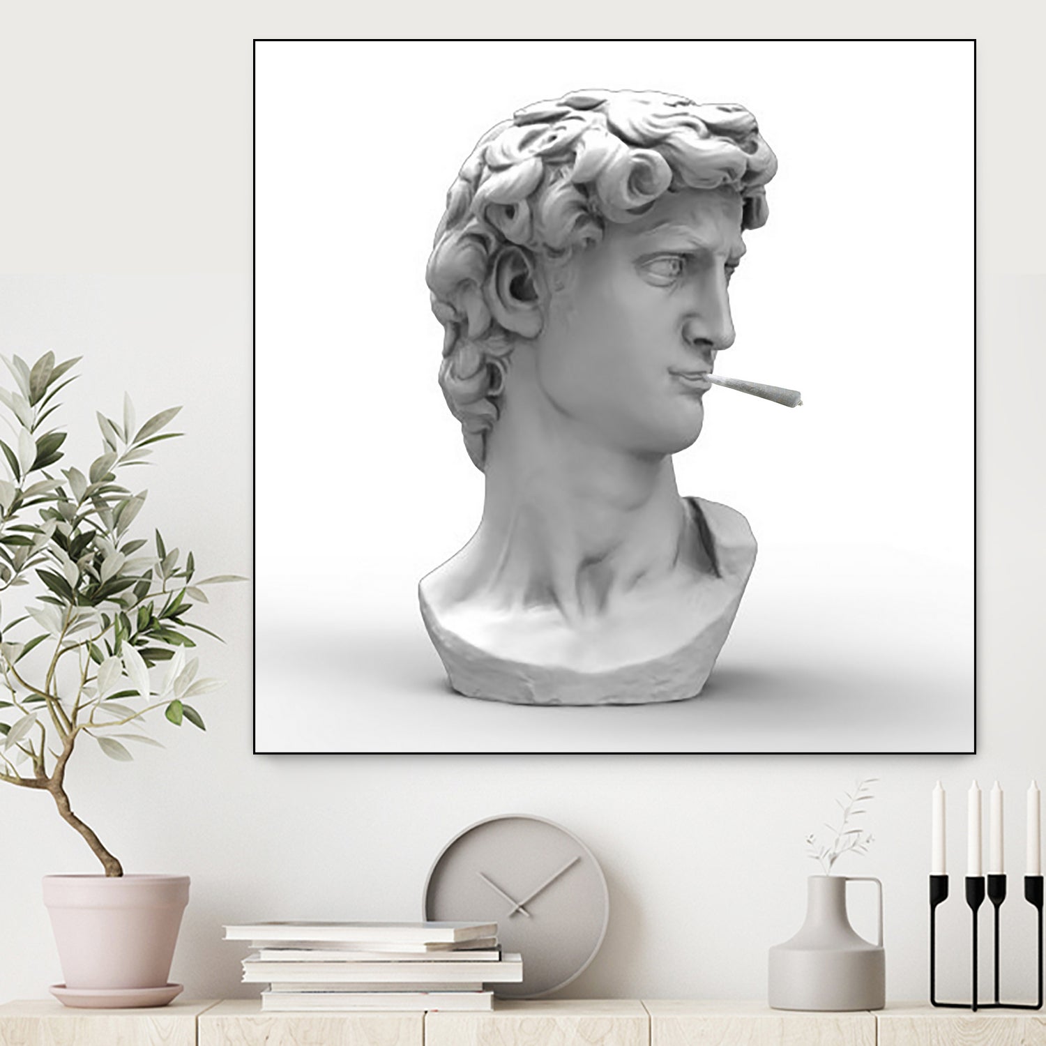 DOOBIE DAVID copy by Michael Benisty on GIANT ART - white digital drawing