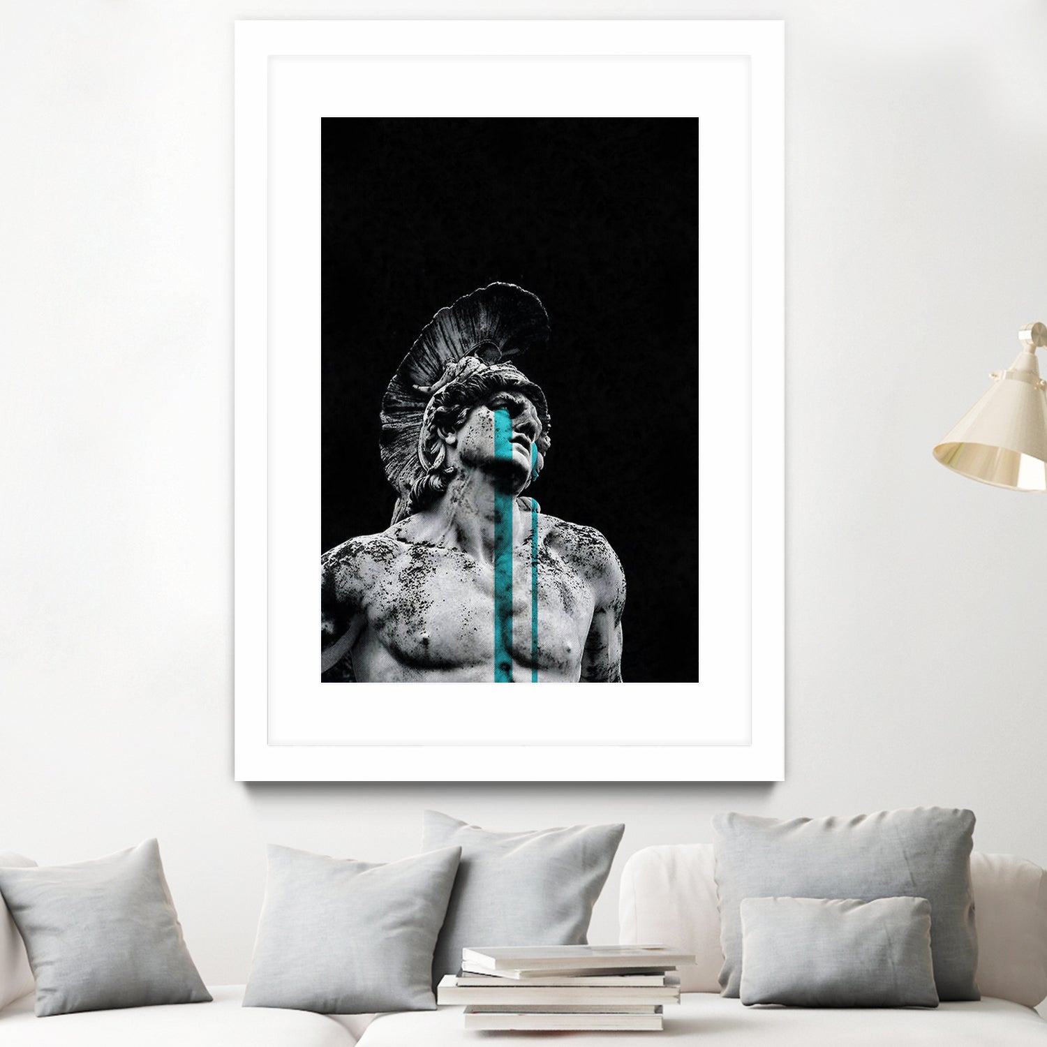 The tears of Achilles by Menelaos Trompoukis on GIANT ART - black digital painting