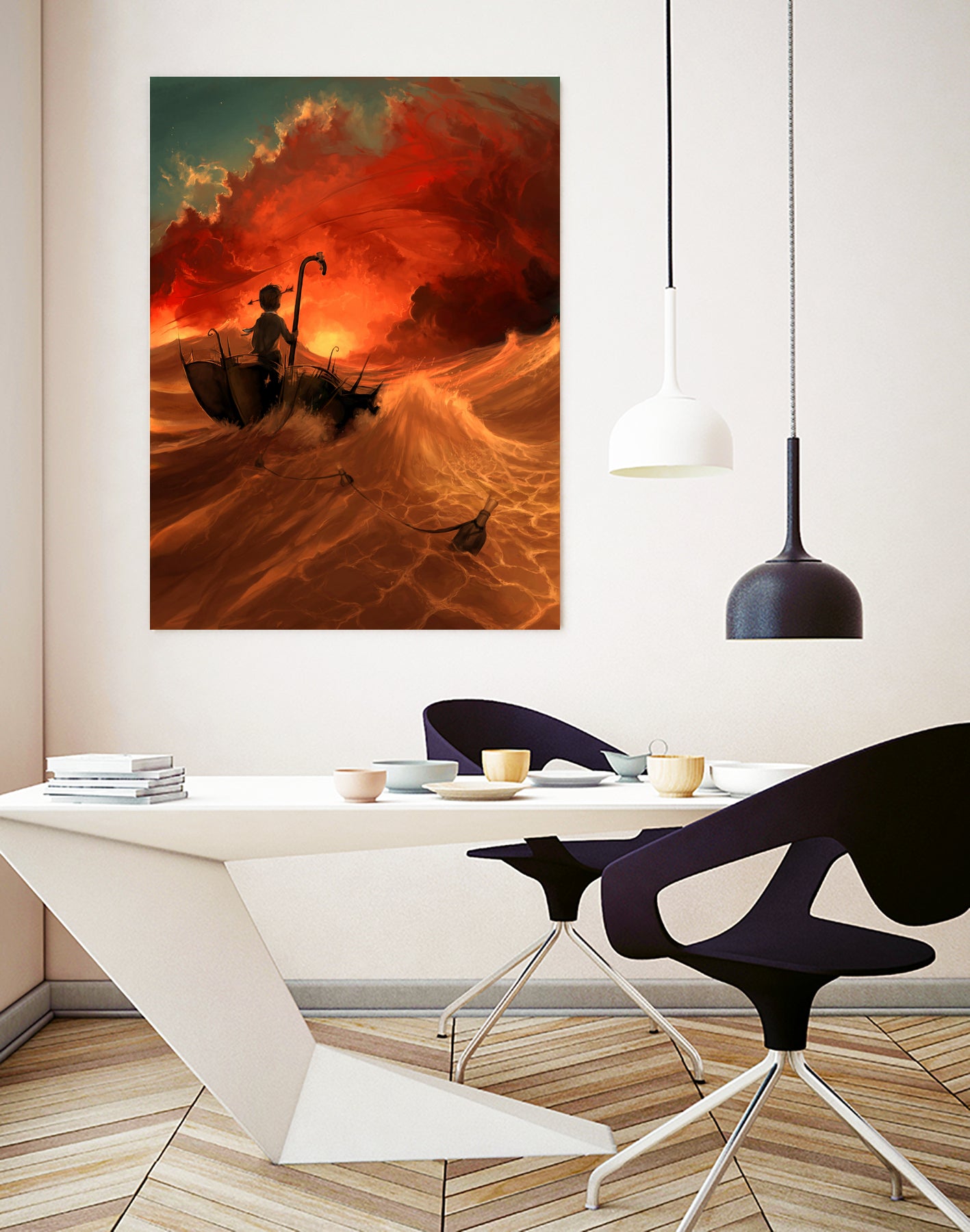 Save our Souls by Cyril Rolando on GIANT ART - black digital painting