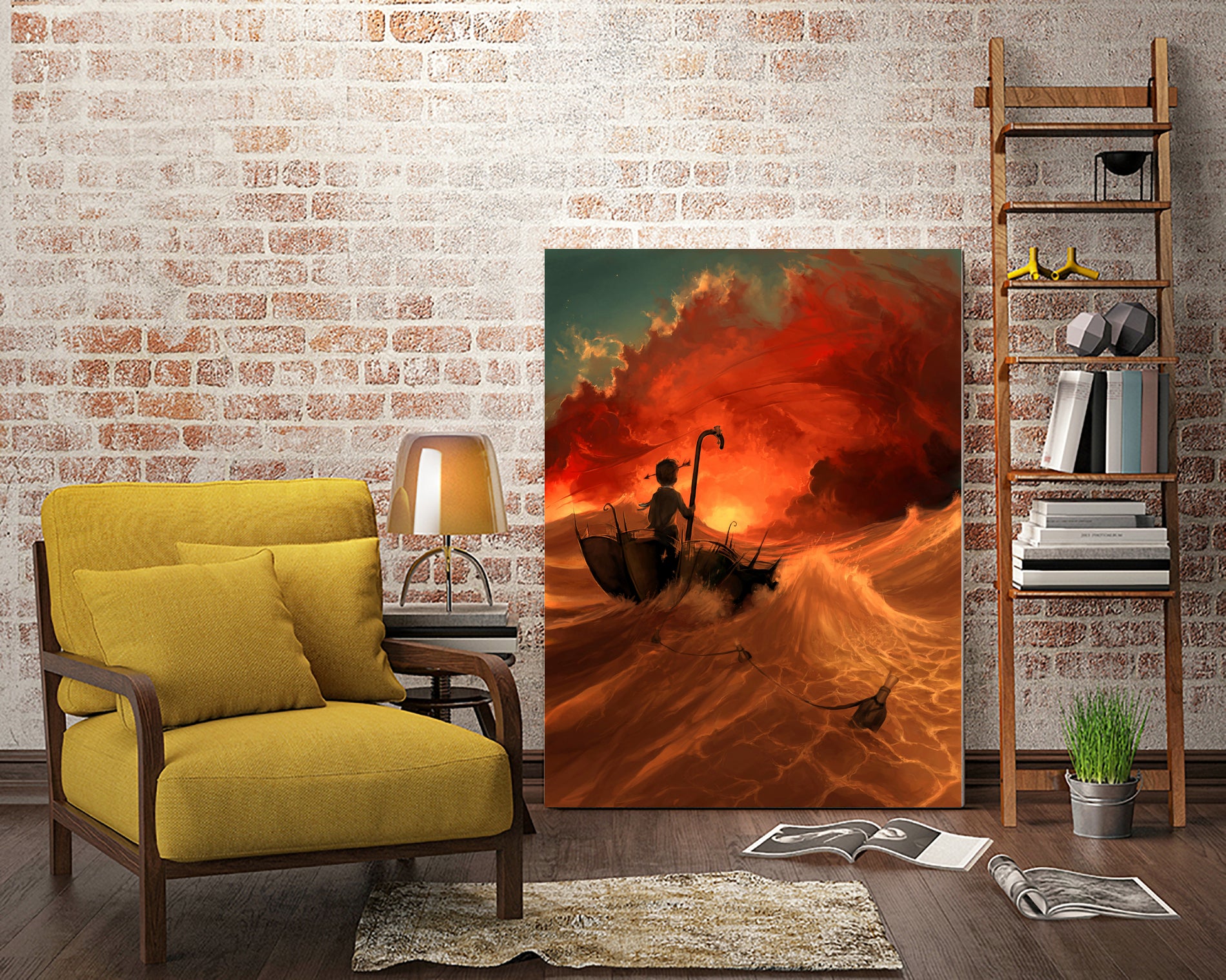 Save our Souls by Cyril Rolando on GIANT ART - black digital painting