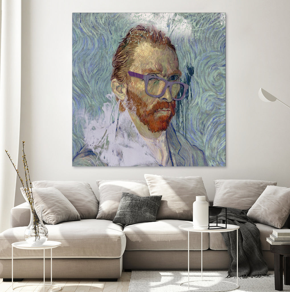 Vincent by José Luis Guerrero on GIANT ART - blue photo manipulation