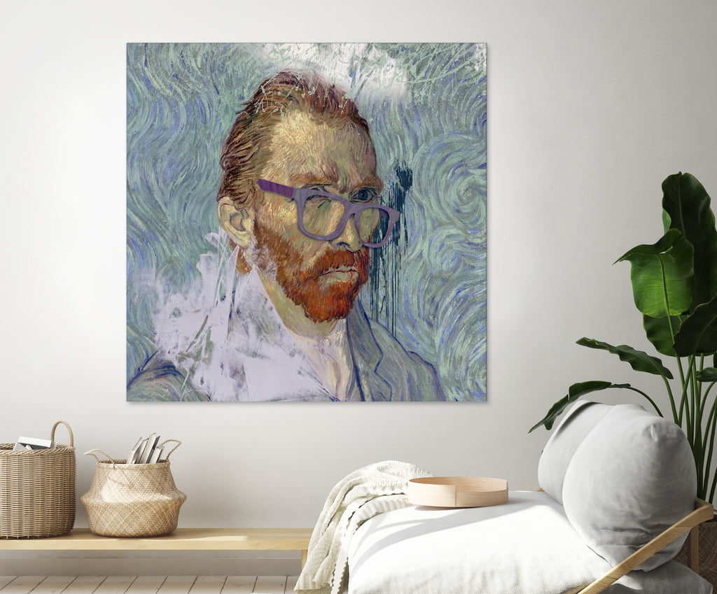 Vincent by José Luis Guerrero on GIANT ART - blue photo manipulation