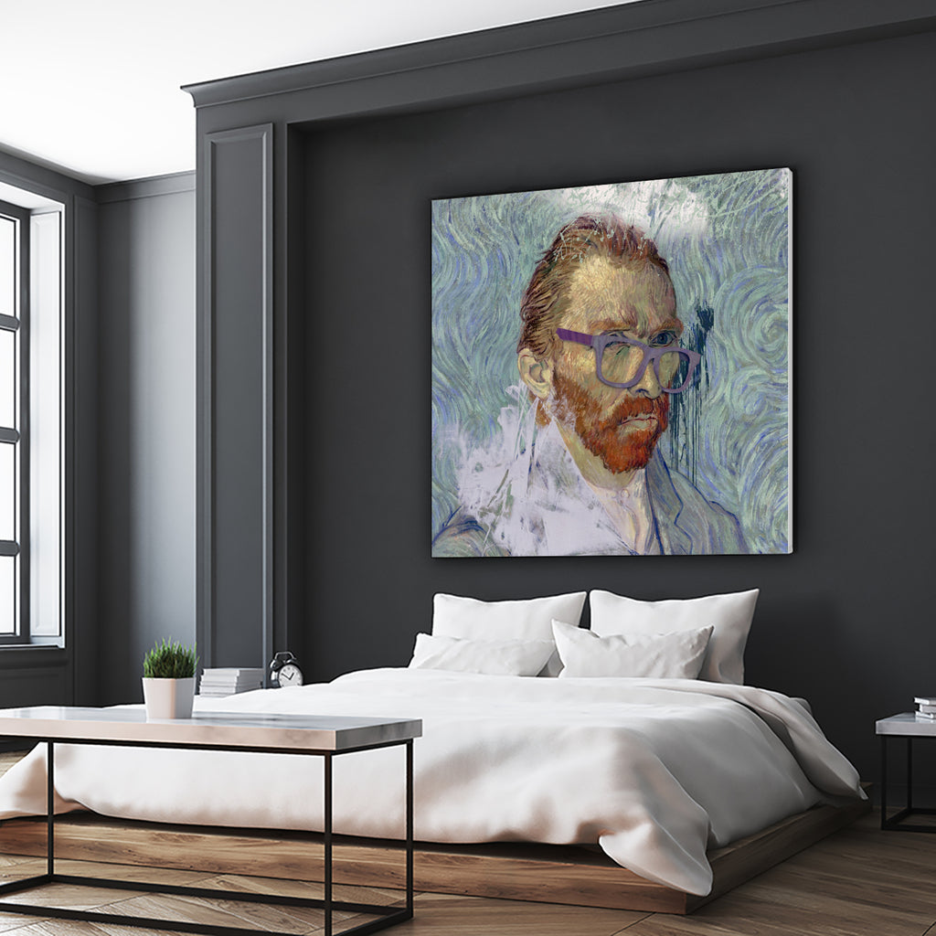 Vincent by José Luis Guerrero on GIANT ART - blue photo manipulation