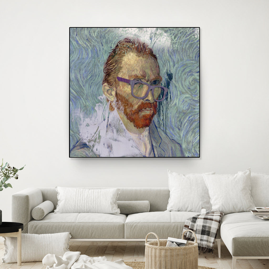 Vincent by José Luis Guerrero on GIANT ART - blue photo manipulation