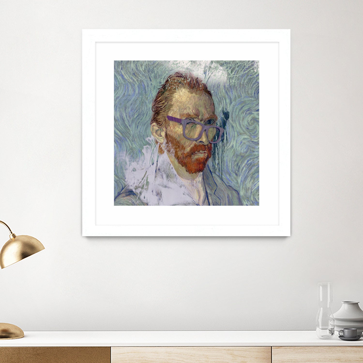 Vincent by José Luis Guerrero on GIANT ART - blue photo manipulation