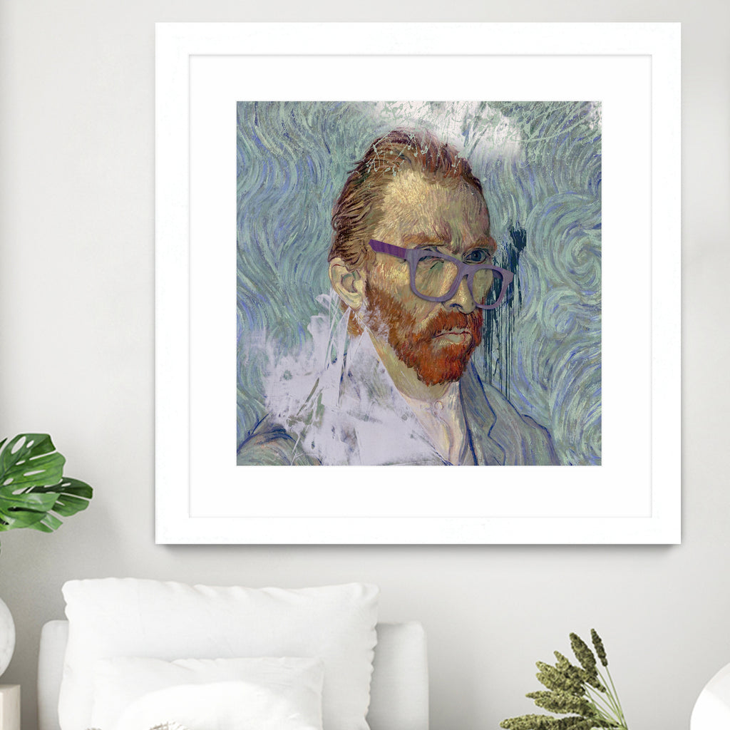 Vincent by José Luis Guerrero on GIANT ART - blue photo manipulation