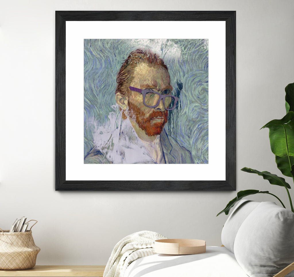 Vincent by José Luis Guerrero on GIANT ART - blue photo manipulation