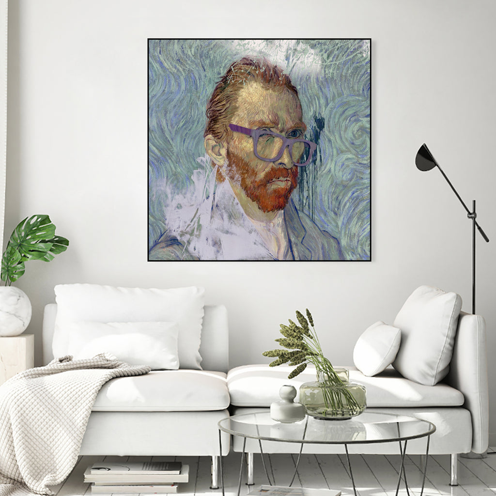 Vincent by José Luis Guerrero on GIANT ART - blue photo manipulation