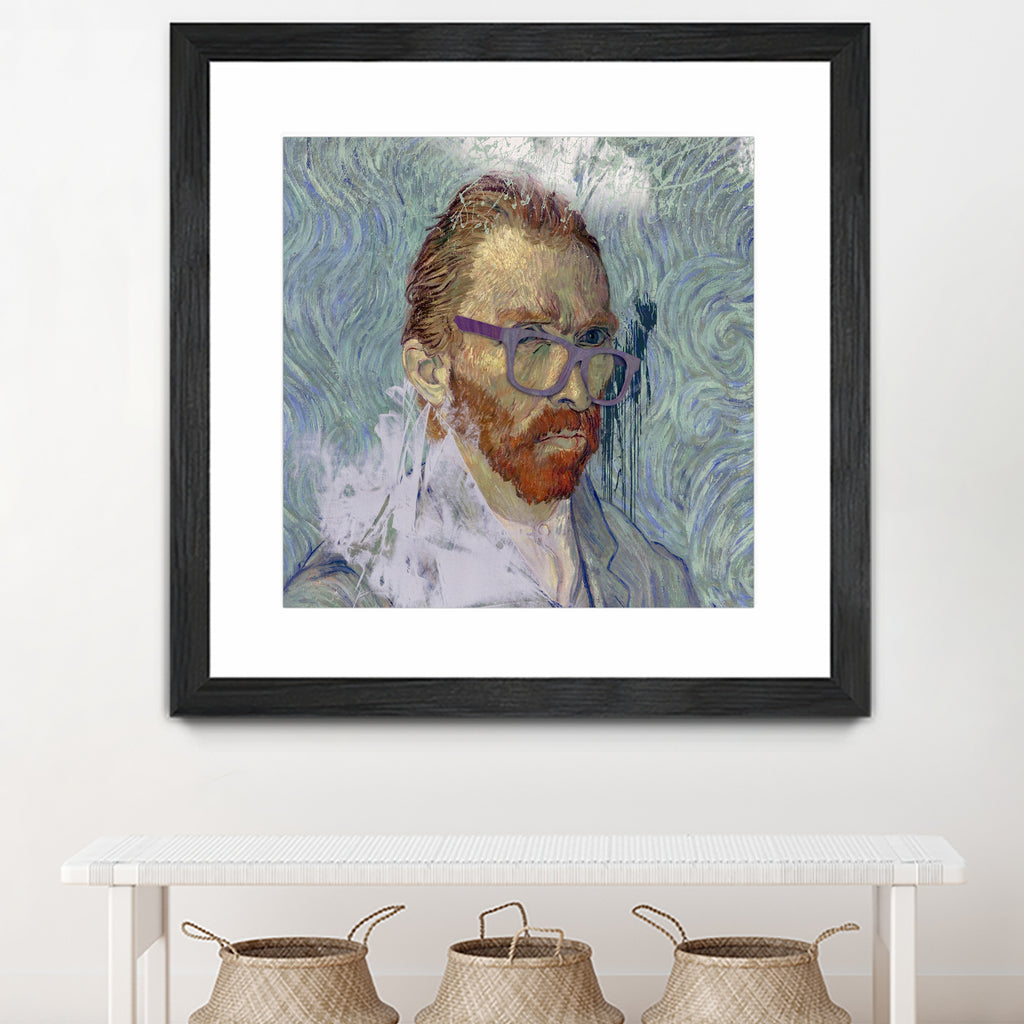 Vincent by José Luis Guerrero on GIANT ART - blue photo manipulation