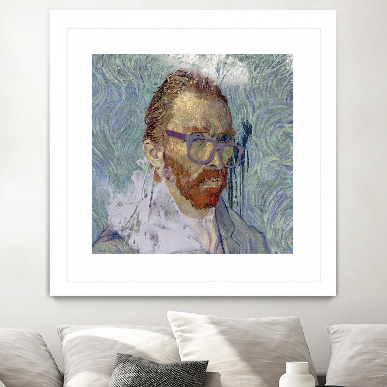 Vincent by José Luis Guerrero on GIANT ART - blue photo manipulation