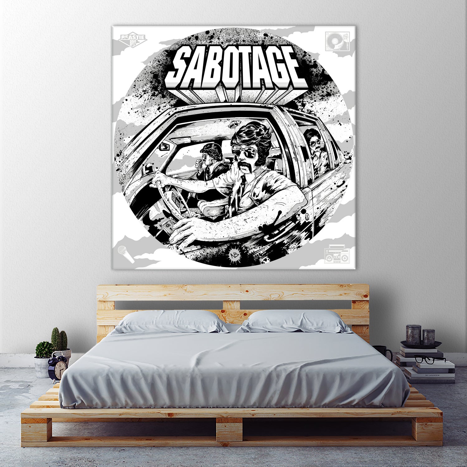 Sabotage by Nick Beery on GIANT ART - black digital drawing