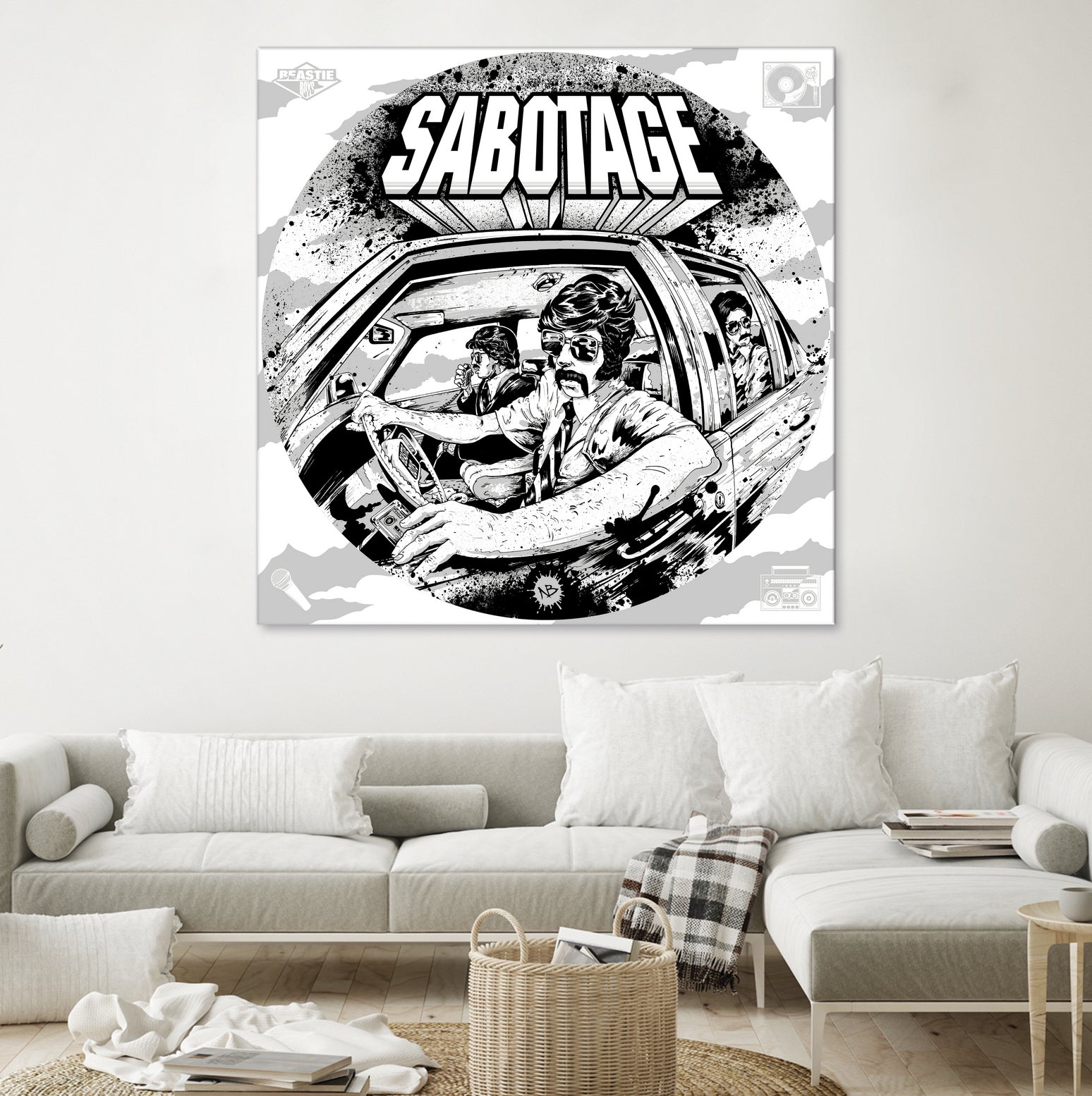 Sabotage by Nick Beery on GIANT ART - black digital drawing