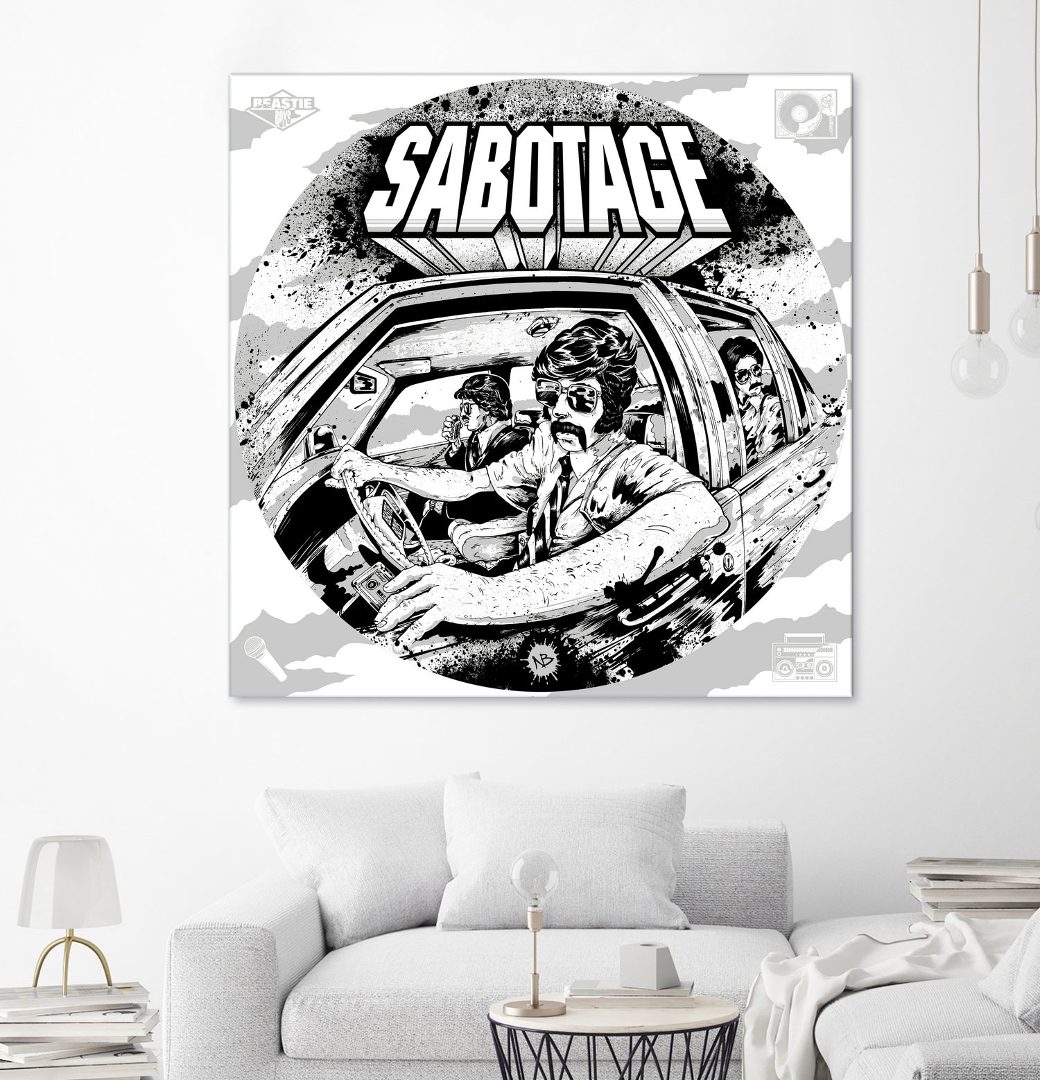 Sabotage by Nick Beery on GIANT ART - black digital drawing