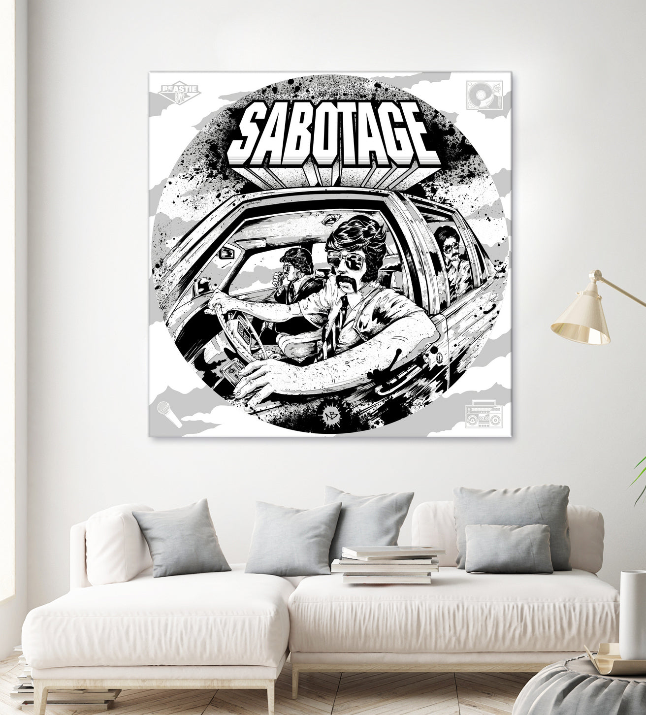 Sabotage by Nick Beery on GIANT ART - black digital drawing