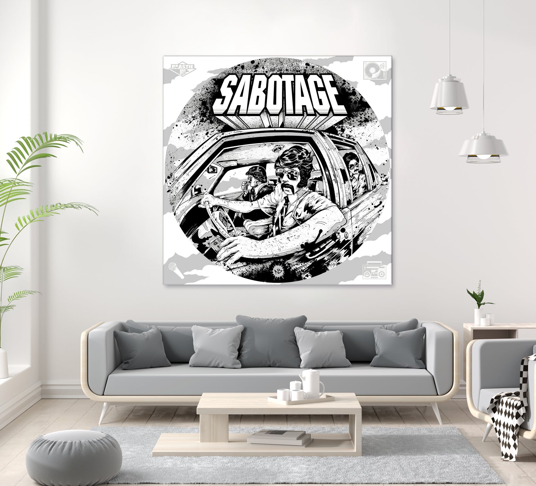 Sabotage by Nick Beery on GIANT ART - black digital drawing