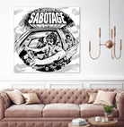 Sabotage by Nick Beery on GIANT ART - black digital drawing