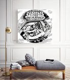 Sabotage by Nick Beery on GIANT ART - black digital drawing