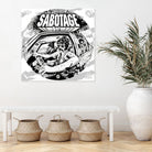 Sabotage by Nick Beery on GIANT ART - black digital drawing