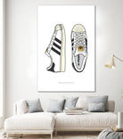 Adidas Superstar80s by Herinson Alvarez on GIANT ART - white digital drawing