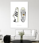 Adidas Superstar80s by Herinson Alvarez on GIANT ART - white digital drawing