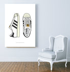 Adidas Superstar80s by Herinson Alvarez on GIANT ART - white digital drawing
