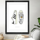 Adidas Superstar80s by Herinson Alvarez on GIANT ART - white digital drawing