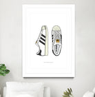 Adidas Superstar80s by Herinson Alvarez on GIANT ART - white digital drawing