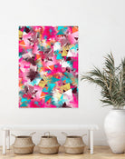 Colorful Place by Danny Jardim on GIANT ART - pink digital painting