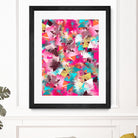 Colorful Place by Danny Jardim on GIANT ART - pink digital painting