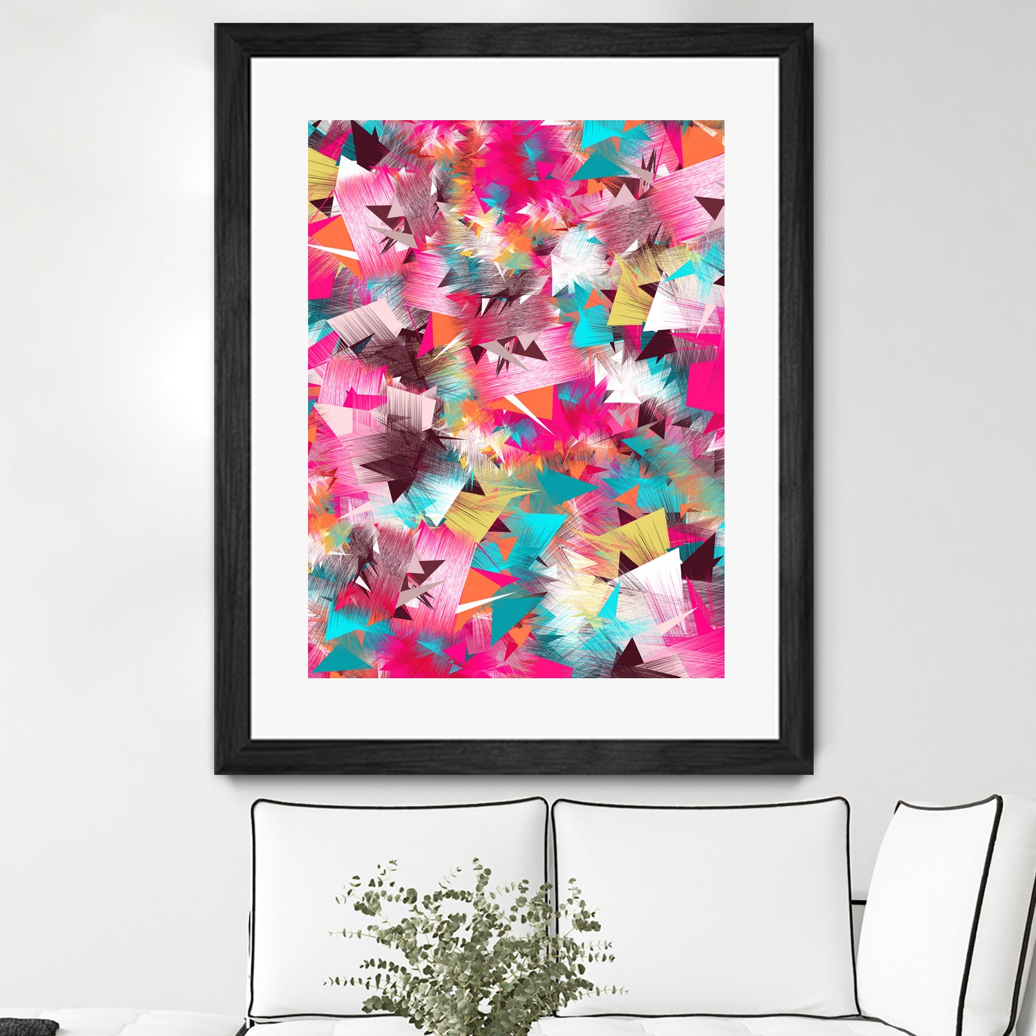 Colorful Place by Danny Jardim on GIANT ART - pink digital painting