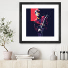 john mayer by fajar gunawan on GIANT ART - red photo illustration