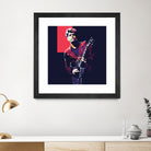 john mayer by fajar gunawan on GIANT ART - red photo illustration