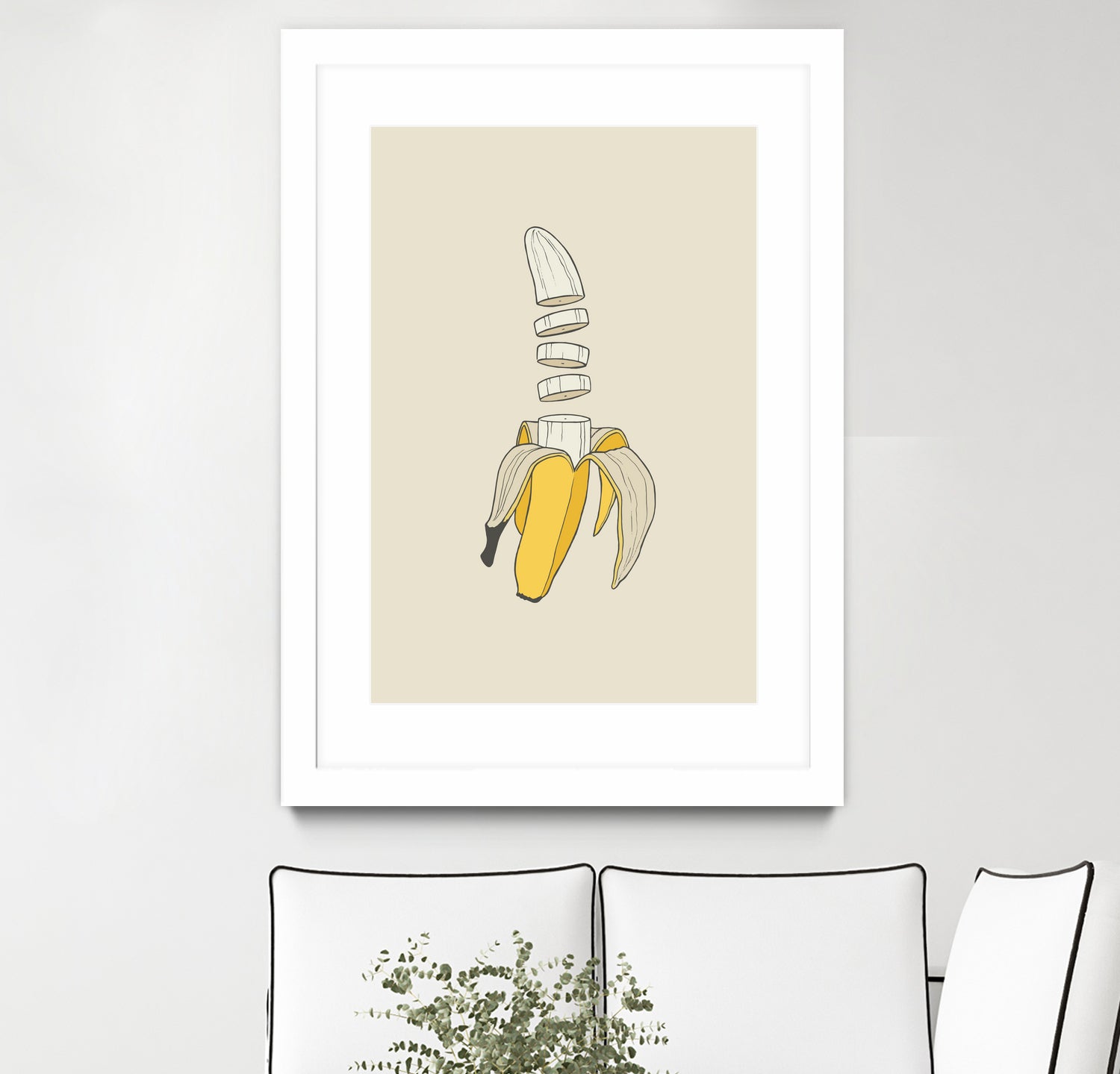 Banana Split (wordless) by Rob Snow on GIANT ART - yellow digital drawing