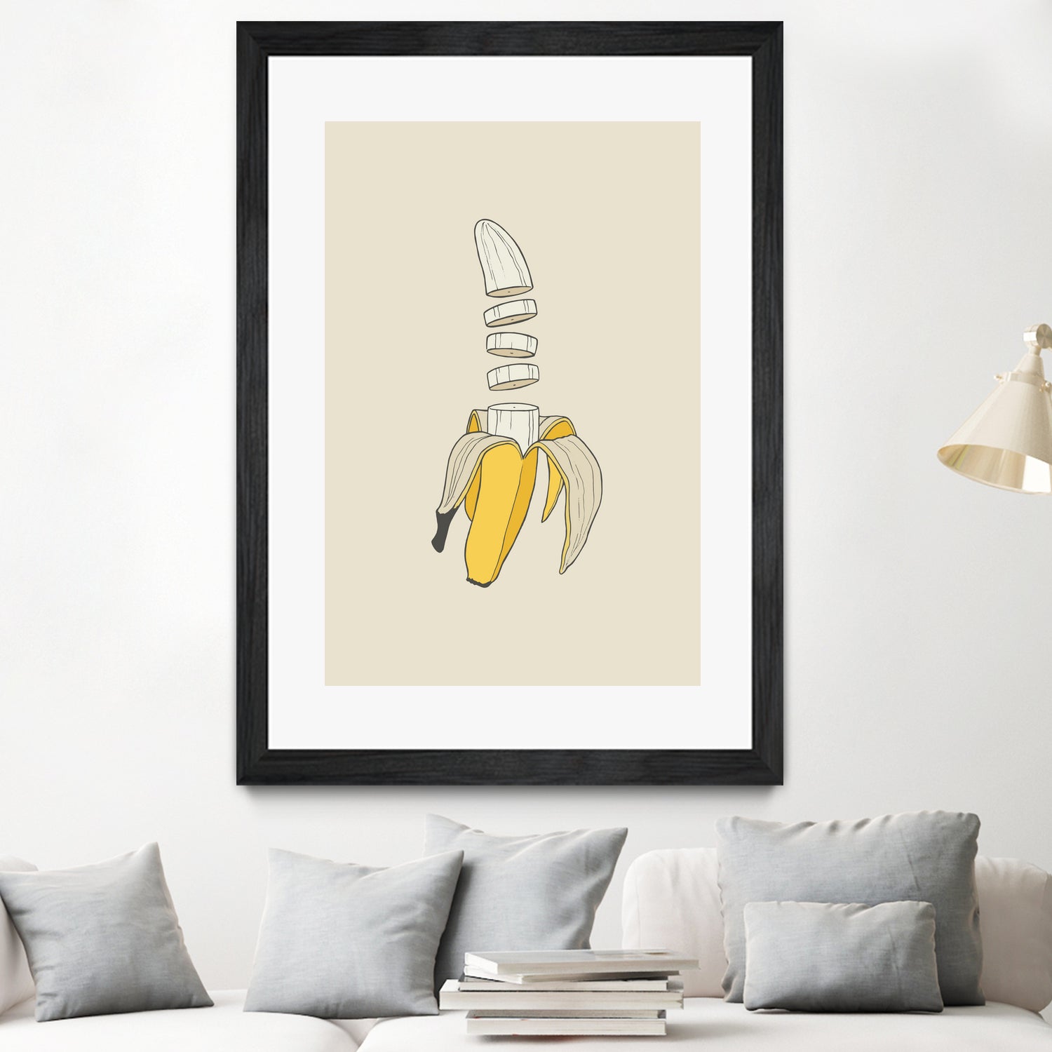 Banana Split (wordless) by Rob Snow on GIANT ART - yellow digital drawing