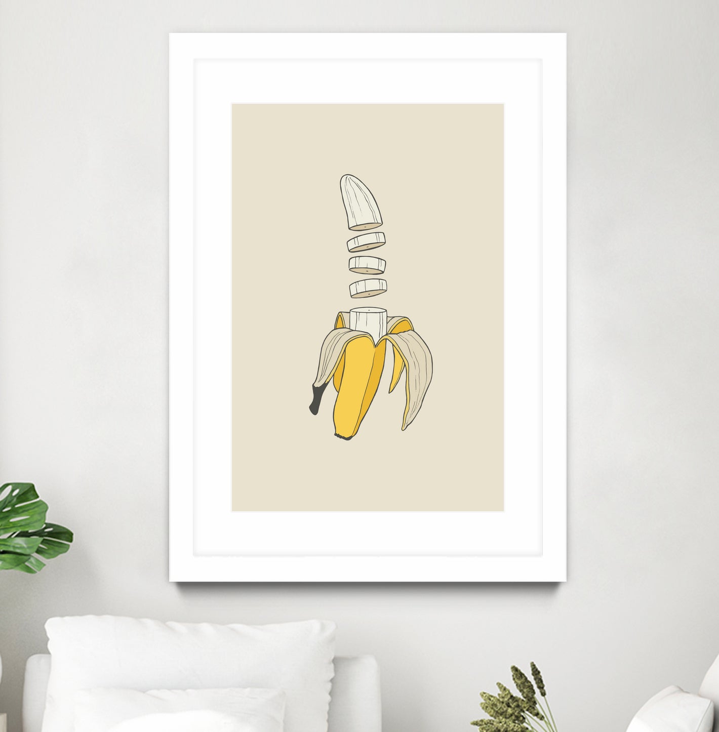 Banana Split (wordless) by Rob Snow on GIANT ART - yellow digital drawing