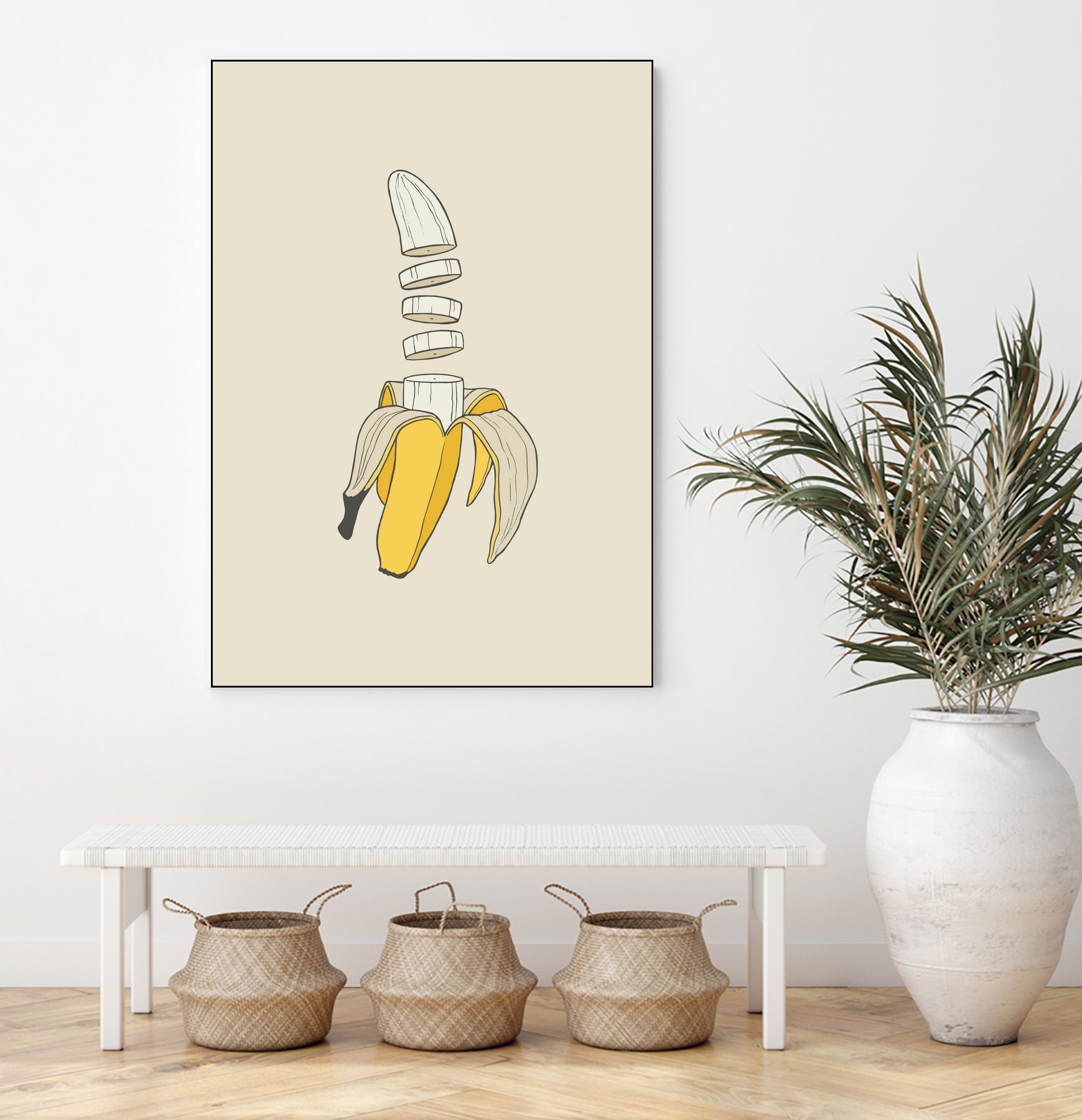 Banana Split (wordless) by Rob Snow on GIANT ART - yellow digital drawing