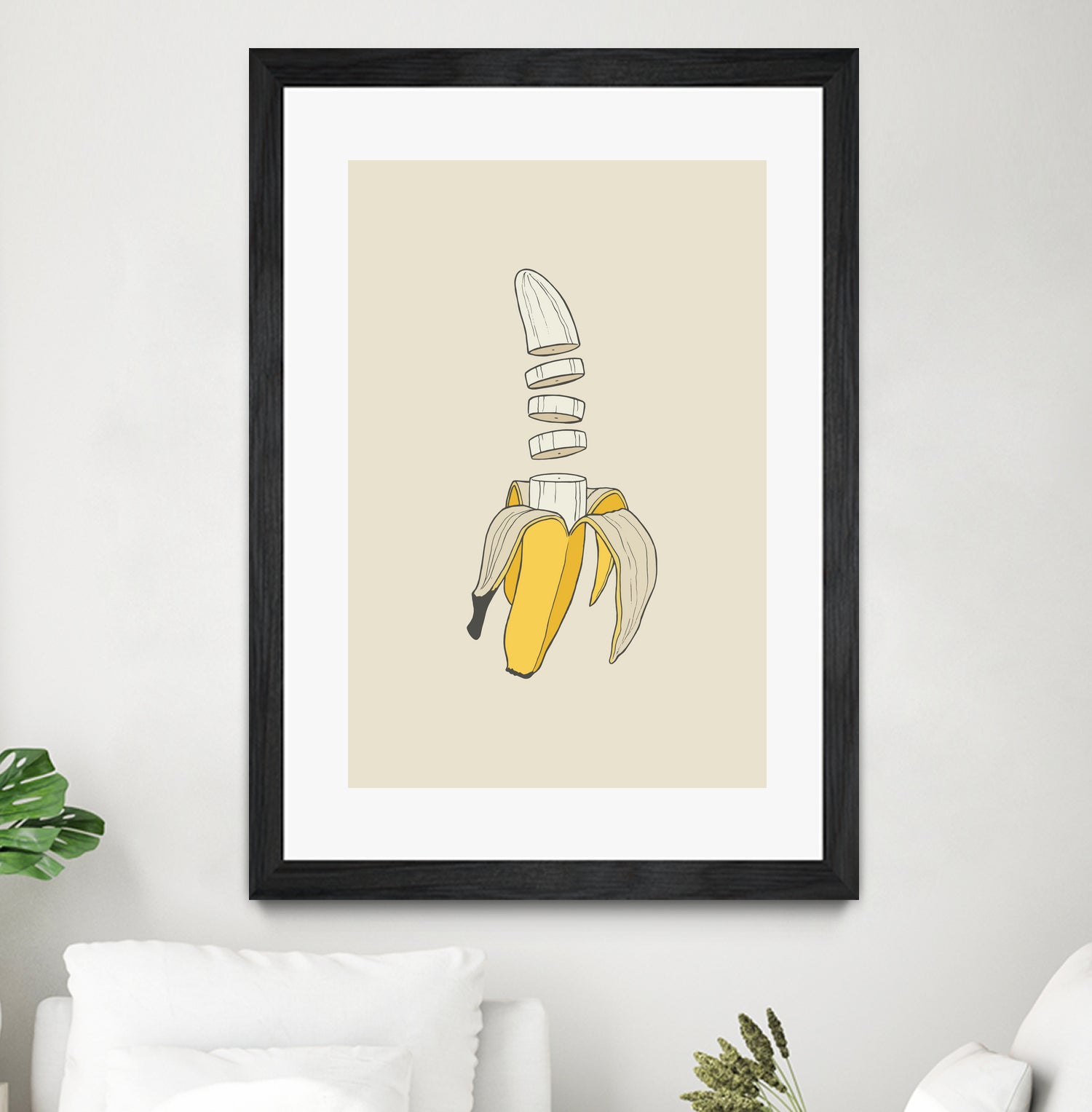 Banana Split (wordless) by Rob Snow on GIANT ART - yellow digital drawing