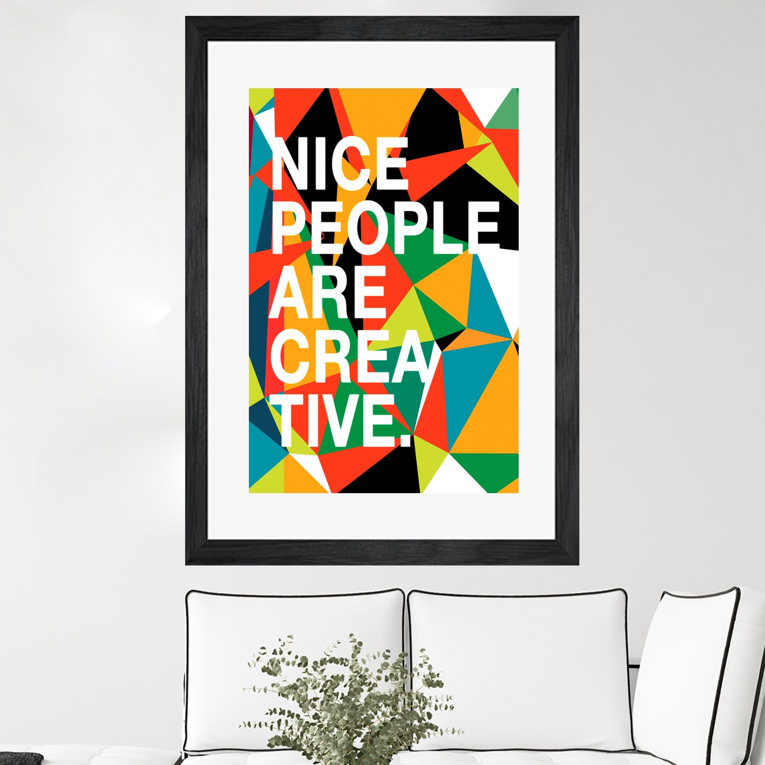 Nice People Are Creative by Danny Jardim on GIANT ART - typography