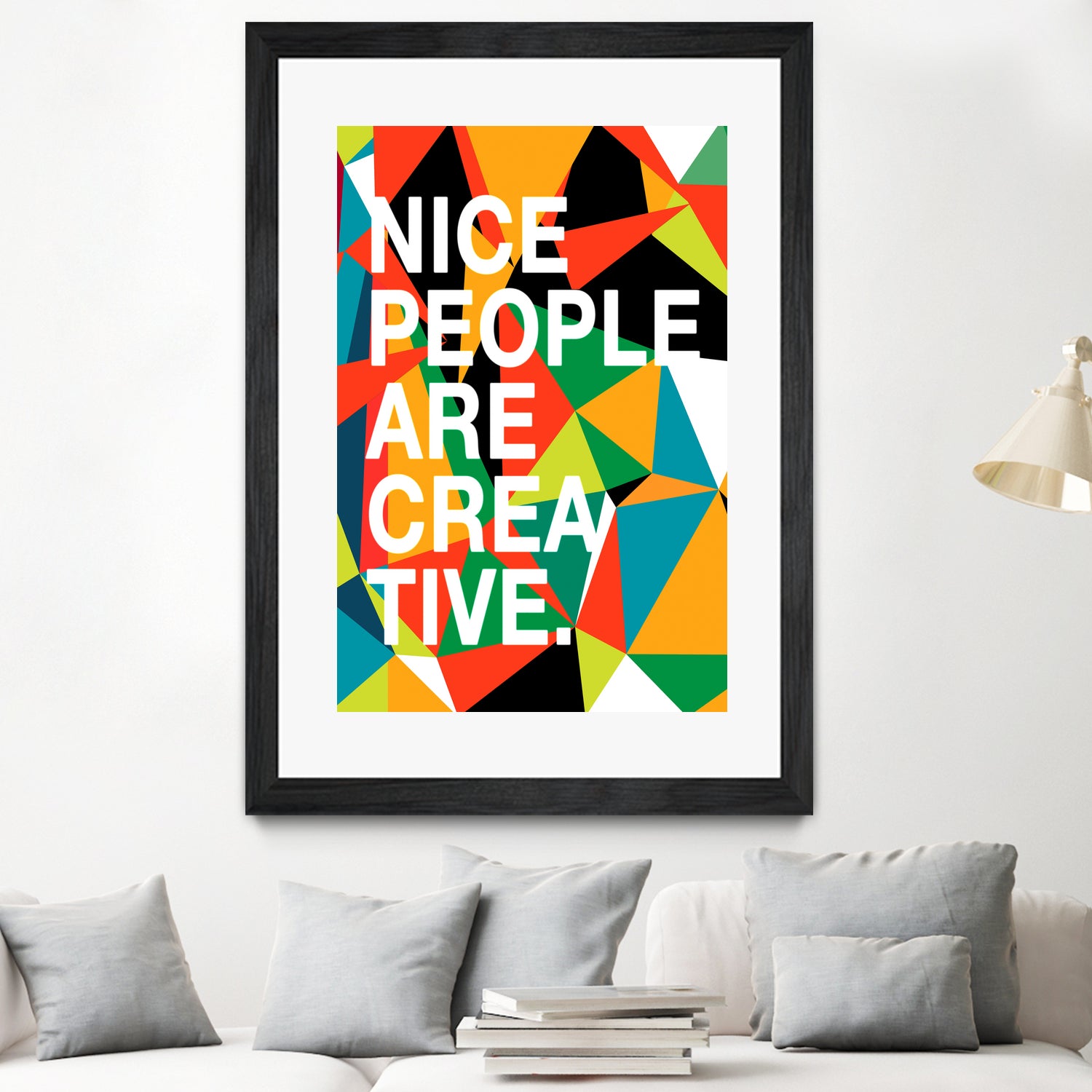 Nice People Are Creative by Danny Jardim on GIANT ART - typography