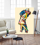 The war is over by Marco Schiavon on GIANT ART - red digital painting