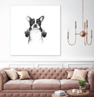 Censored dog by Solti Balázs on GIANT ART - white digital drawing