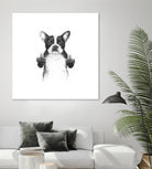 Censored dog by Solti Balázs on GIANT ART - white digital drawing